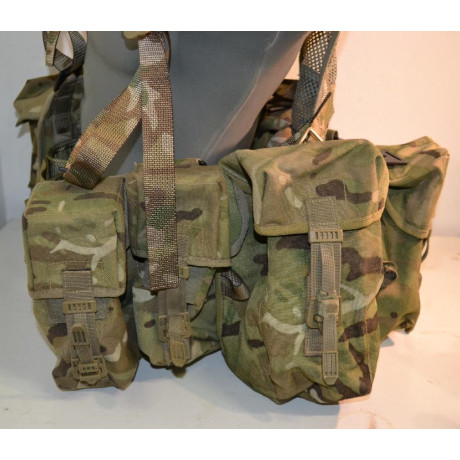 copy of Taktický bojový set pro výsadkáře a speciální jednotky -Airborne webbing v potisku MTP  -použitý
