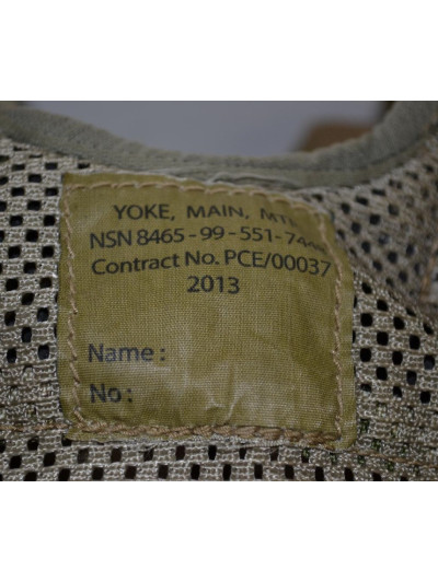 Britský taktický bojový set 3, v potisku MTP, použitý