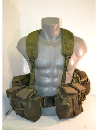 British PLCE tactical combat set, green (1980s), used
