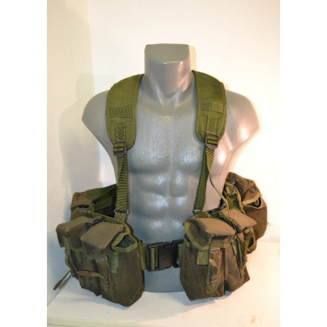 Britský taktický bojový set PLCE zelený, (80. léta), použitý