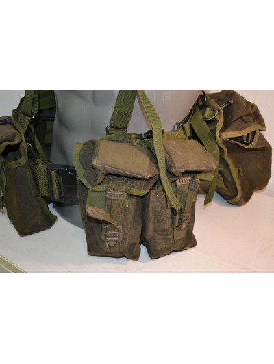 Britský taktický bojový set PLCE zelený, (80. léta), použitý