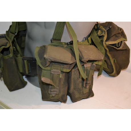 Britský taktický bojový set PLCE zelený, (80. léta), použitý