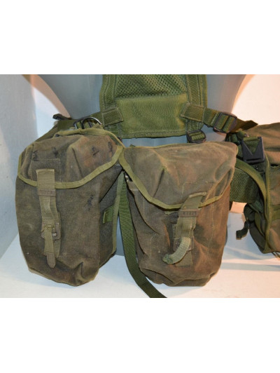 Britský taktický bojový set PLCE zelený, (80. léta), použitý