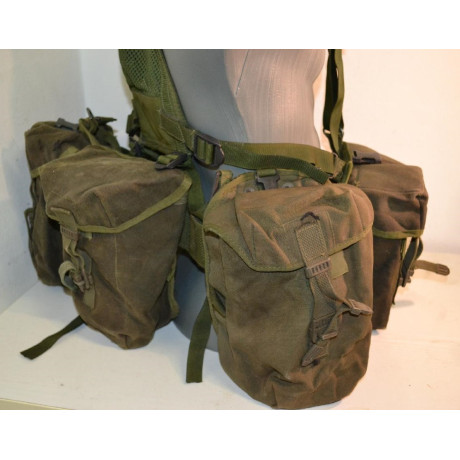 copy of Taktický bojový set pro výsadkáře a speciální jednotky -Airborne webbing v potisku MTP  -použitý