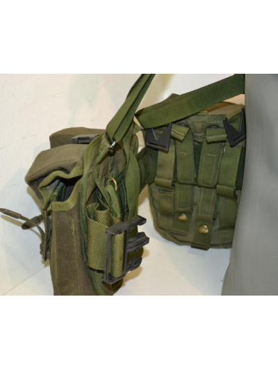 Britský taktický bojový set PLCE zelený, (80. léta), použitý