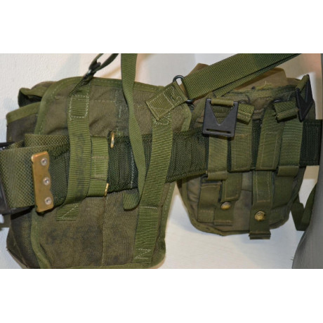 Britský taktický bojový set PLCE zelený, (80. léta), použitý