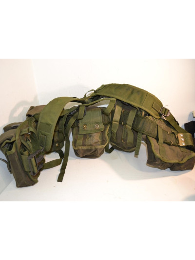 Britský taktický bojový set PLCE zelený, (80. léta), použitý