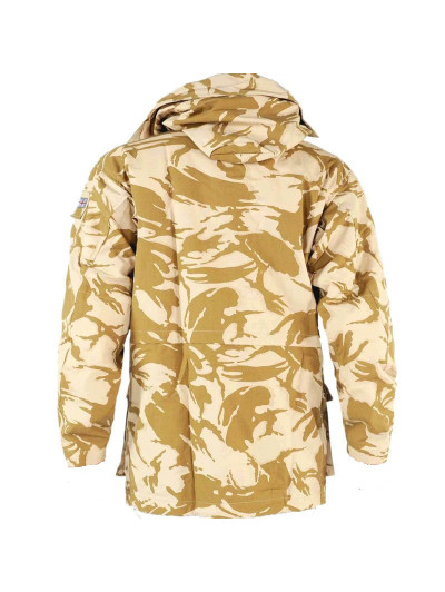 Britská bojová parka windproof v potisku DPM desert, nová