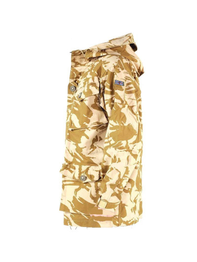 Britská bojová parka windproof v potisku DPM desert, nová