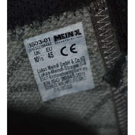 Boty Meindl s membránou pro rakouské horské jednotky, nové