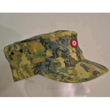 Rakouská vojenská polní čepice v novém maskovacím potisku, originál, použitá