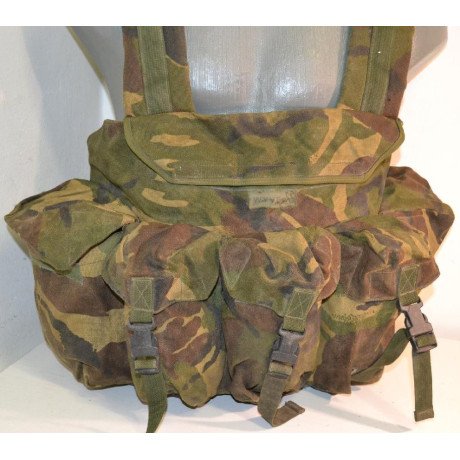 copy of Originál britský bandalír na zásobníky a munici - Chest-rig v potisku DPM, nový