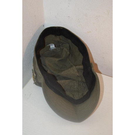 Rakouská polní čepice s odznakem pro horské jednotky, použitá