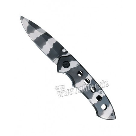 Zavírací nůž s klipsem camo