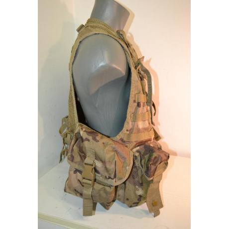 Britská taktická výcviková vesta pro kadety v potisku MTP