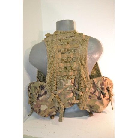 Britská taktická výcviková vesta pro kadety v potisku MTP