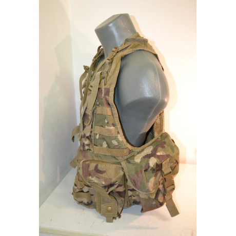 Britská taktická výcviková vesta pro kadety v potisku MTP