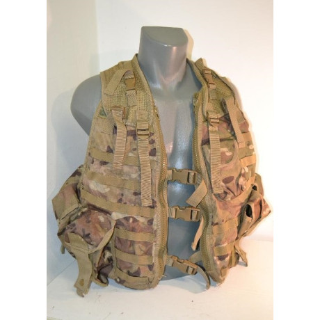 Britská taktická výcviková vesta pro kadety v potisku MTP