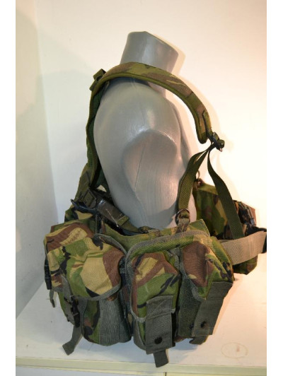 Britská taktická bojová souprava pro výsadkáře - Airborne webbing v potisku DPM