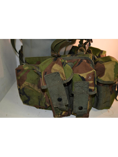 Britská taktická bojová souprava pro výsadkáře - Airborne webbing v potisku DPM