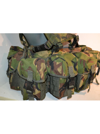 Britská taktická bojová souprava pro výsadkáře - Airborne webbing v potisku DPM
