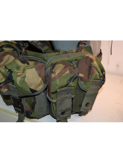 Britská taktická bojová souprava pro výsadkáře - Airborne webbing v potisku DPM