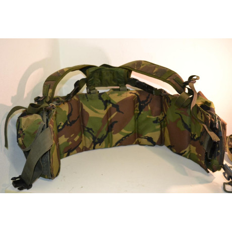 Britská taktická bojová souprava pro výsadkáře - Airborne webbing v potisku DPM