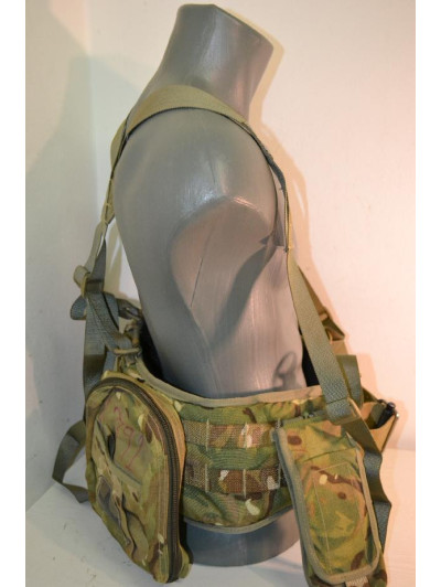 Britská bojová taktická souprava s opaskem virtus a polstrováním Hip Belt