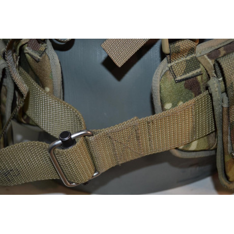 Britská bojová taktická souprava s opaskem virtus a polstrováním Hip Belt