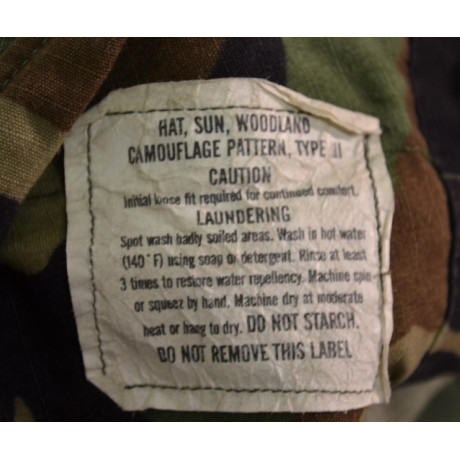 US ARMY KLOBOUK, potisk woodland, originál, použitý