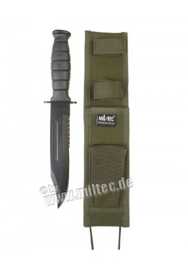 Útočný nůž 30cm Army s pochvou oliv