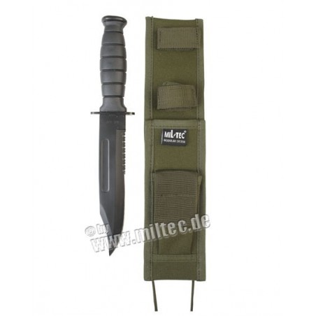 Útočný nůž 30cm Army s pochvou oliv