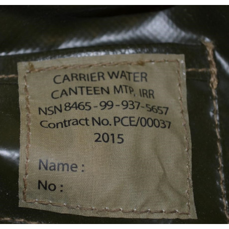 Pouzdro na britskou polní láhev CARRIER WATTER CANTEN v potisku MTP, original, nové
