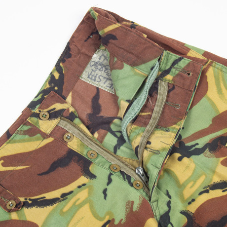 British Model 1970 TROPICAL pants in DPM camouflage, authentic, used