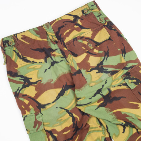 British Model 1970 TROPICAL pants in DPM camouflage, authentic, used