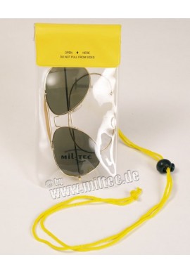 Náprsní kapsa vodotěsná 195x95mm žlutá