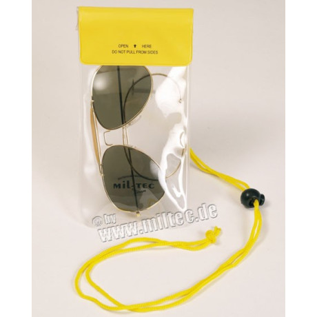 Náprsní kapsa vodotěsná 195x95mm žlutá