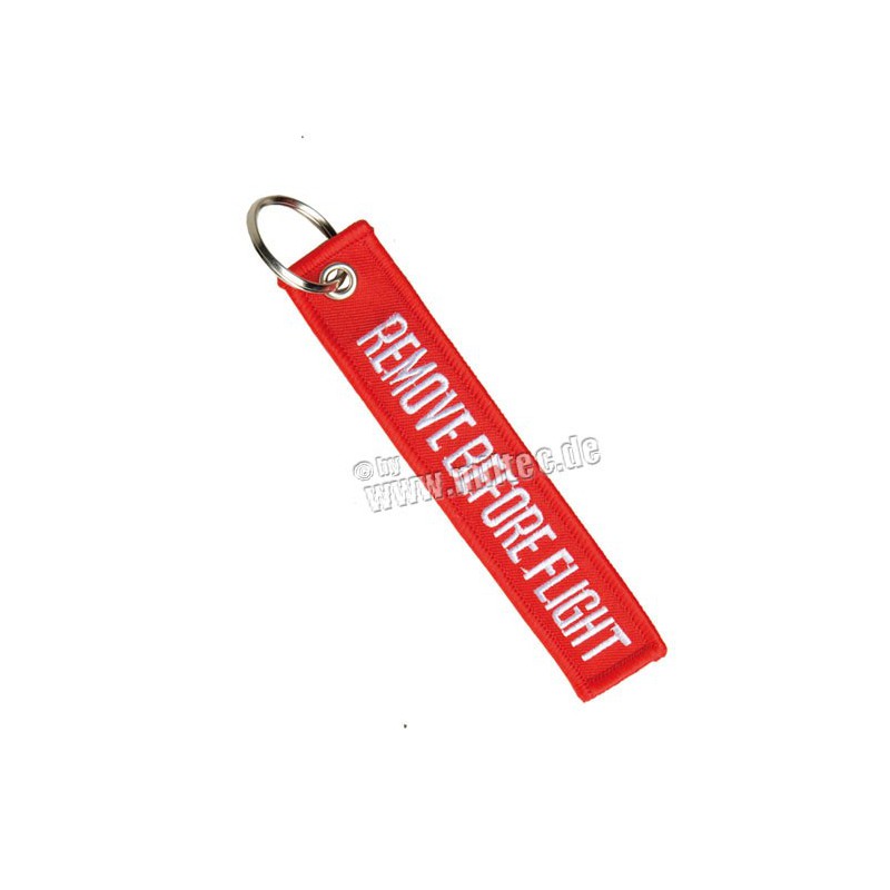 Přívěsek na klíče REMOVE BEFORE FLIGHT