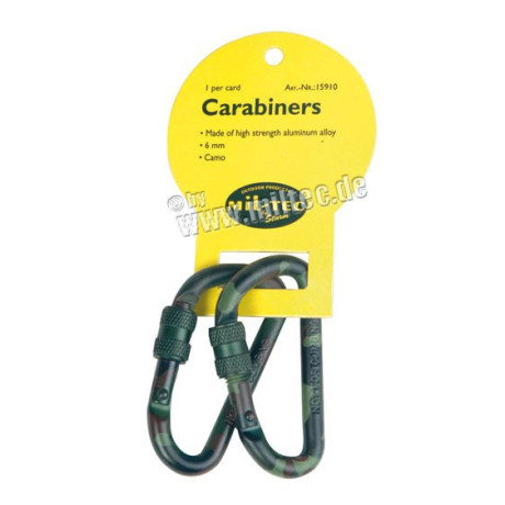 Taktická karabina woodland (pár) 60mm