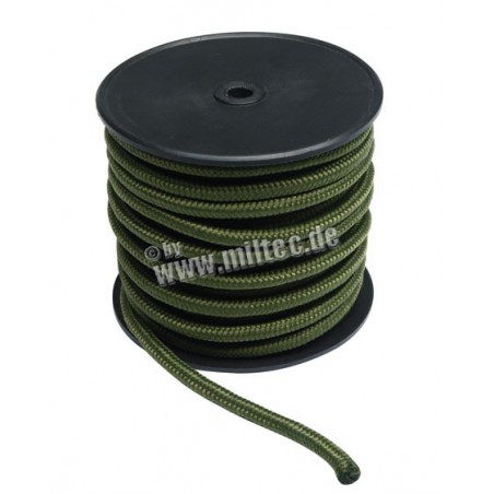 Commando nylonové lanko 70m délka (5mm) oliv
