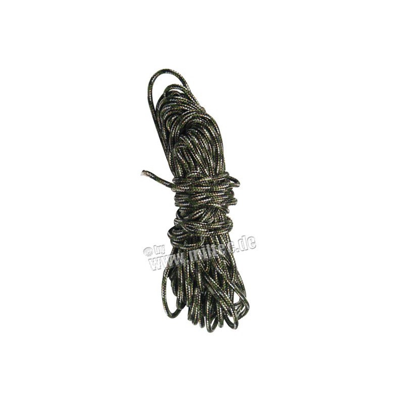 Vícežilné lanko 3mm (15m) camo Vícežilné lanko 3mm (15m) camo