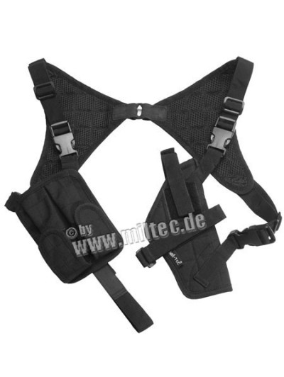 Pouzdro na pistoli cordura podpažní černé