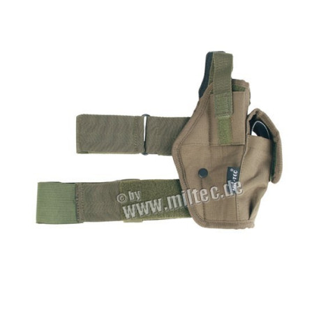 Nožní pouzdro na pistoli (L+P) oliv