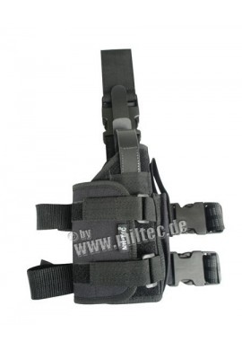 Nožní pouzdro na pistoli (L+P) cordura černé