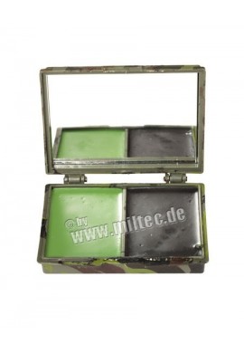 Maskovací barvy se zrcátkem oliv, černá