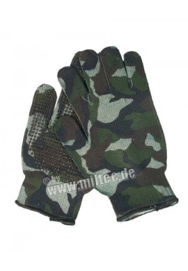 US rukavice GRIPPER W/L SPANDOFLAGE