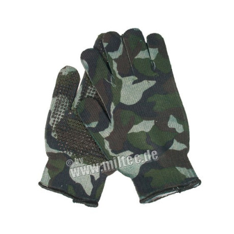 US rukavice GRIPPER W/L SPANDOFLAGE