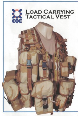 Britská taktická vesta mole desert s 5 kapsami