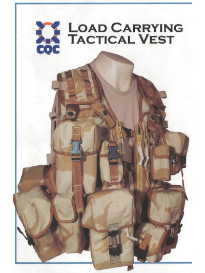 Britská taktická vesta mole desert s 5 kapsami