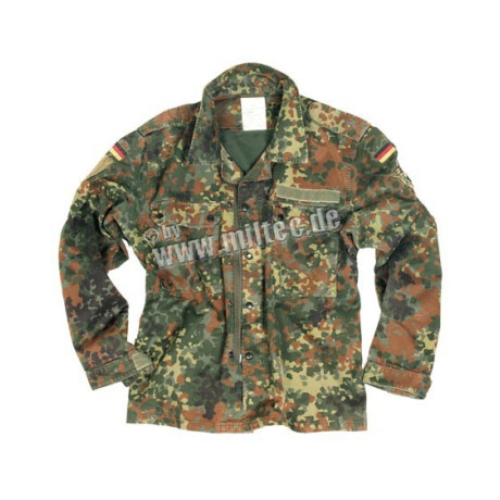 BW polní blůza Flecktarn